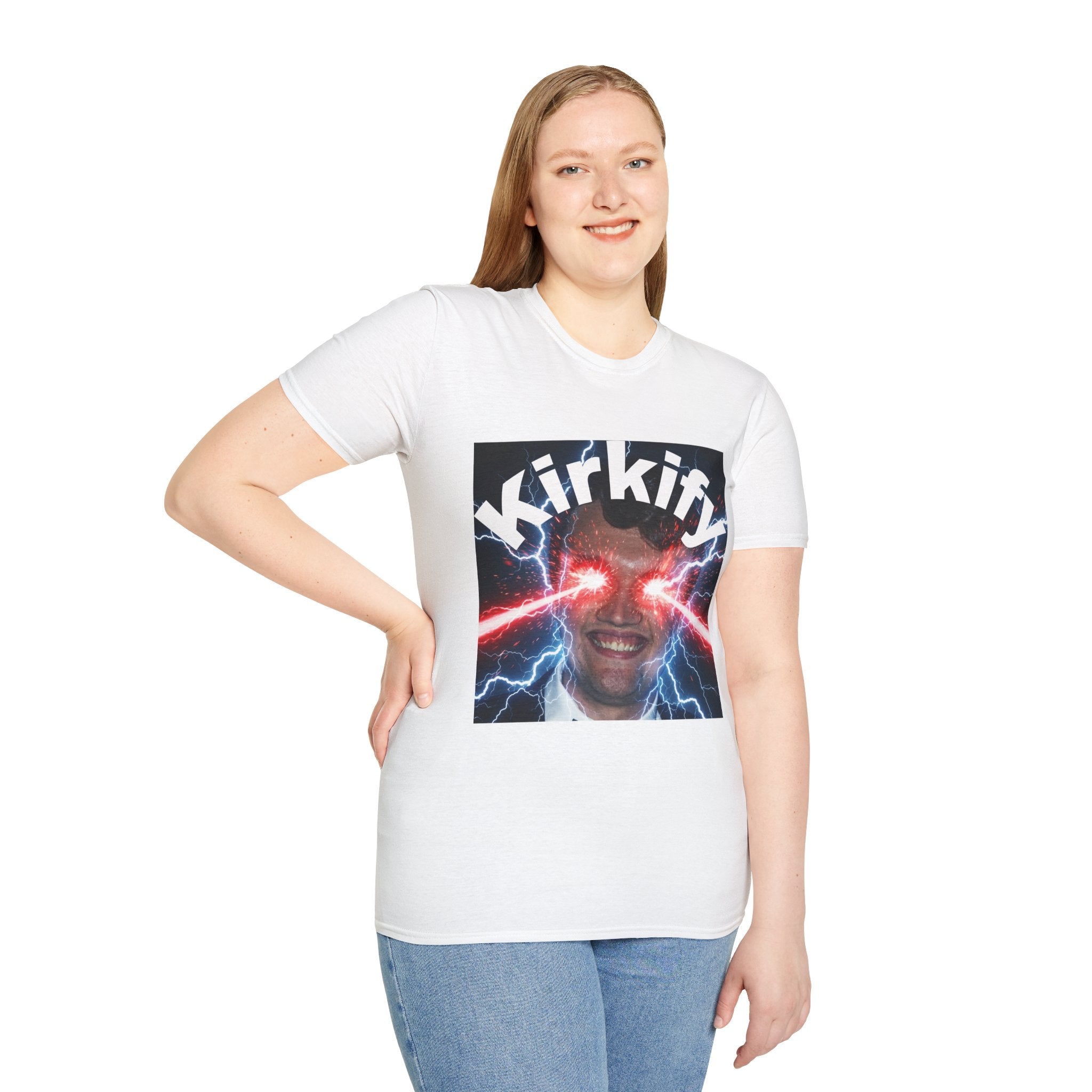 Kirkify Lightning Face T-Shirt